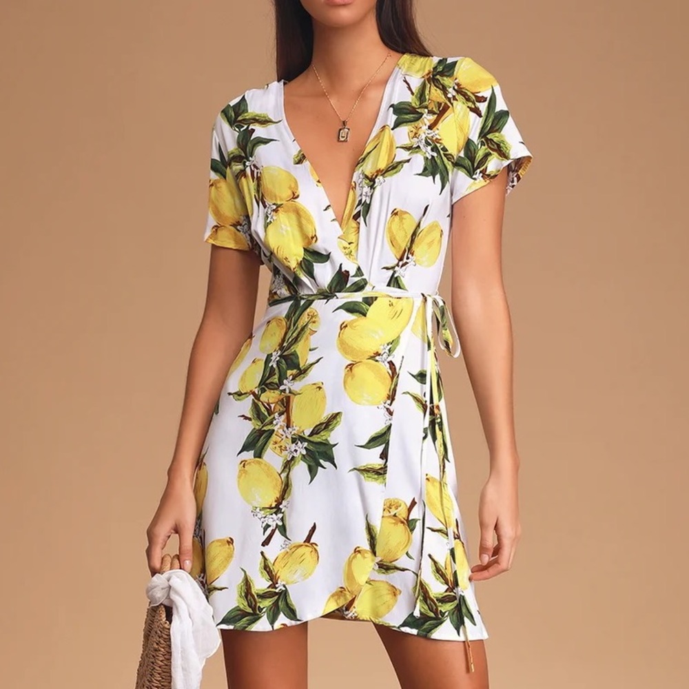 Lulu’s Lemon Dress NWT